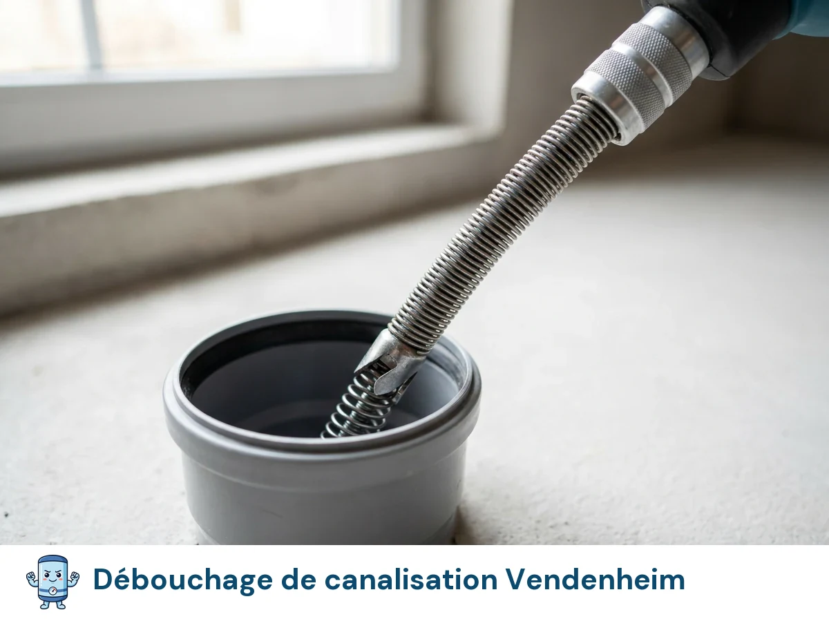 Débouchage de canalisation à Vendenheim