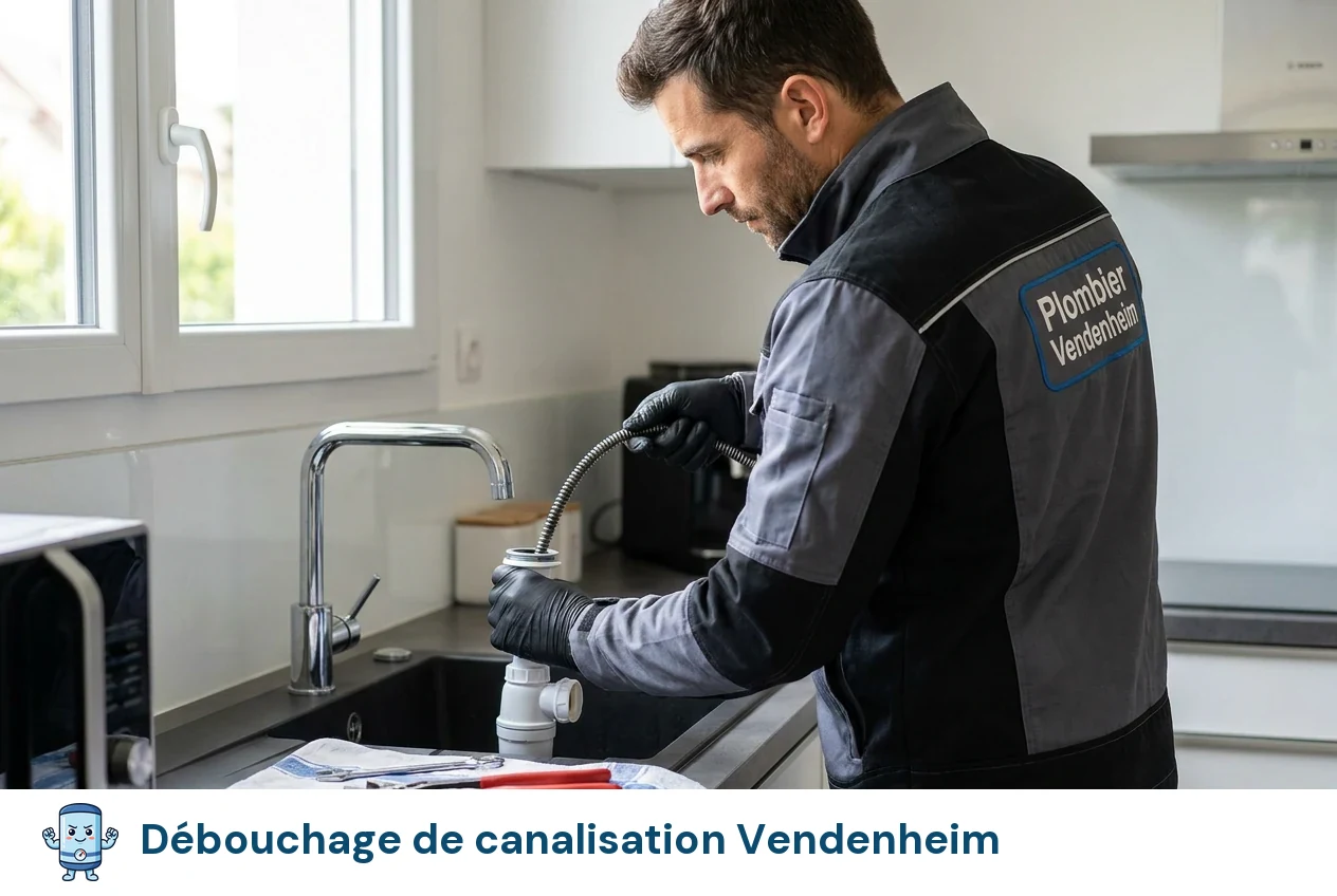 Débouchage de canalisation à Vendenheim