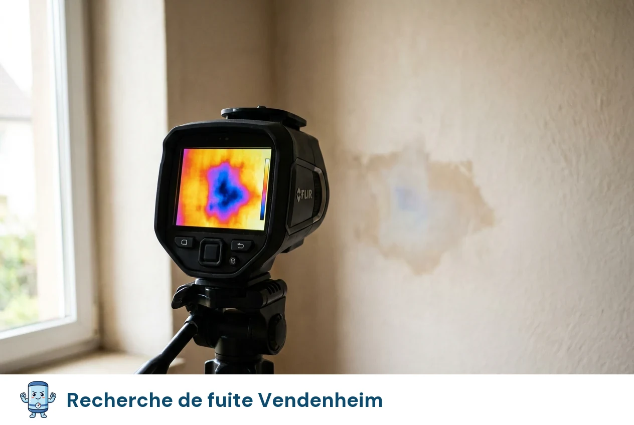 Recherche de fuite à Vendenheim