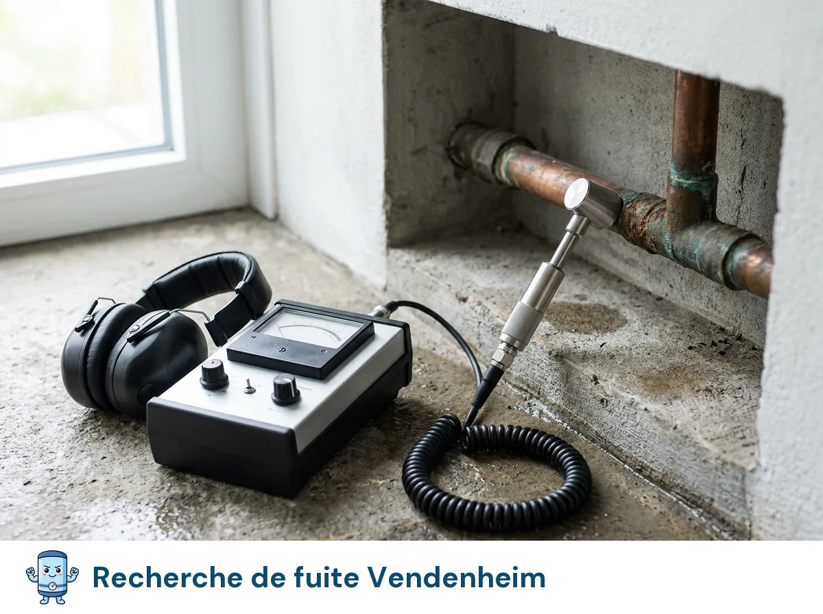 Recherche de fuite à Vendenheim