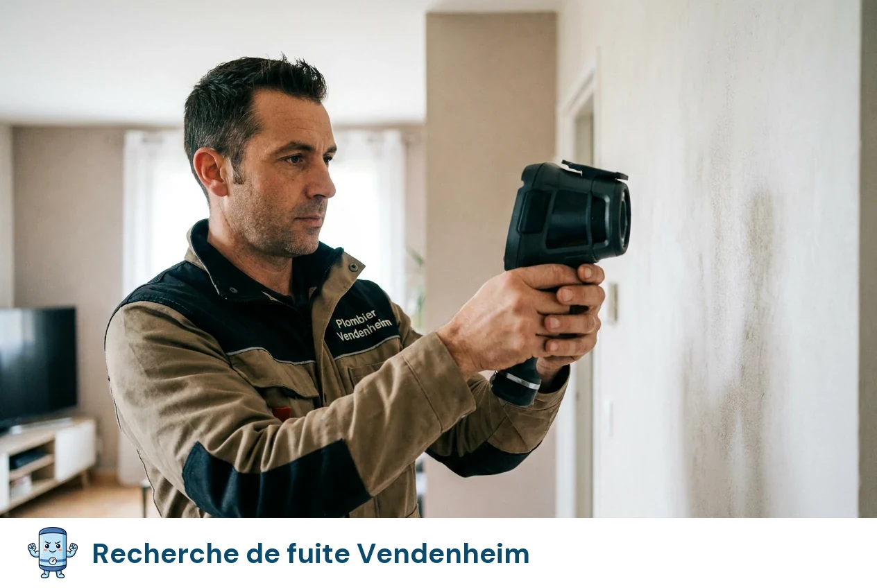 Recherche de fuite à Vendenheim