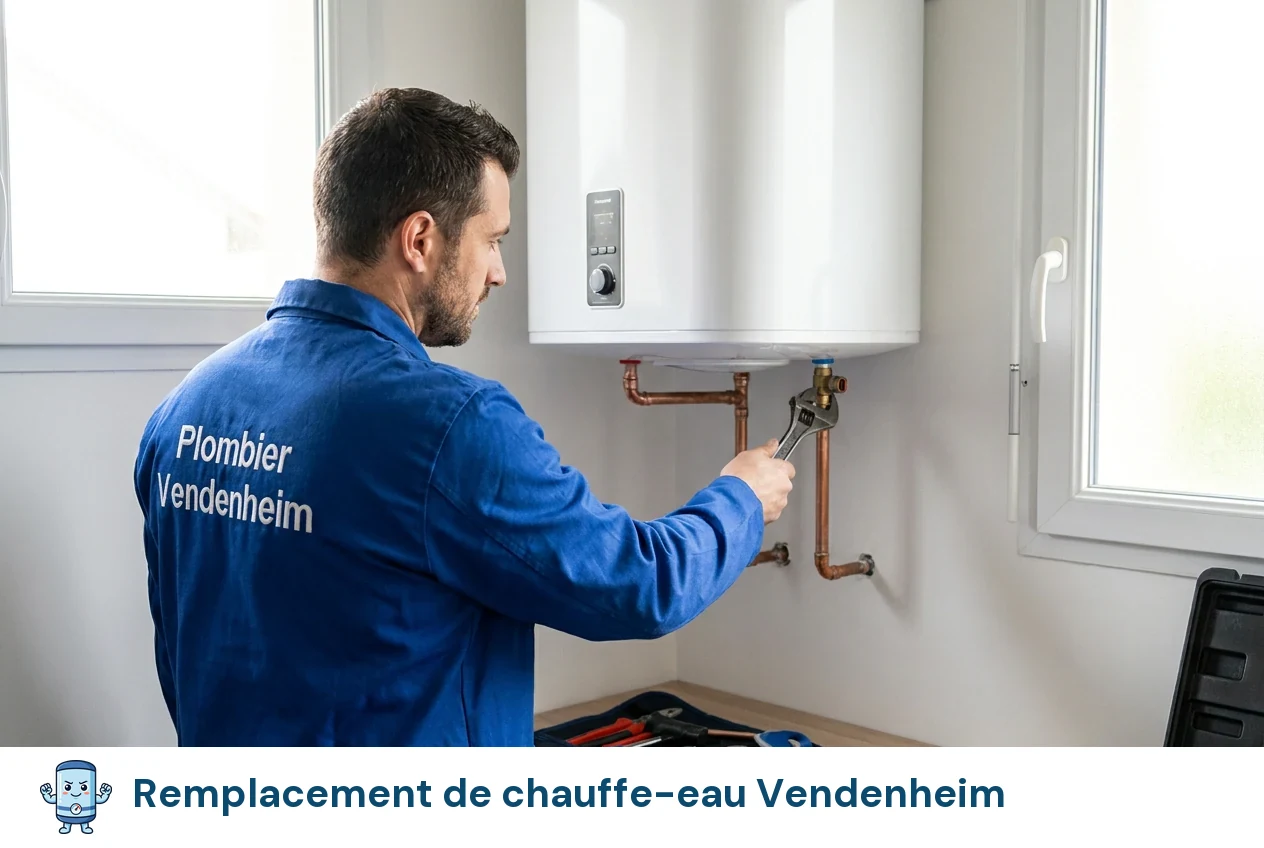 Remplacement de chauffe-eau à Vendenheim