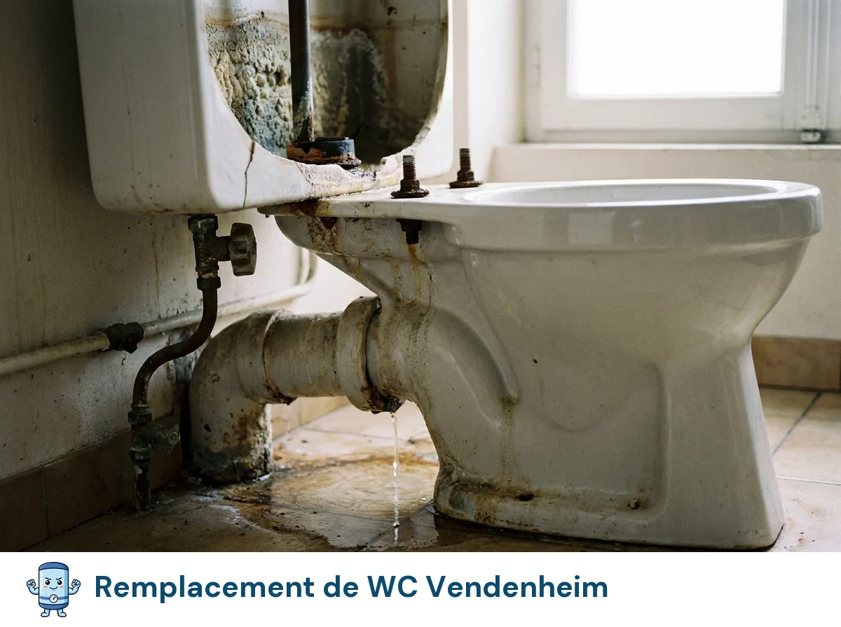 Remplacement de WC à Vendenheim